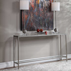 Hayley Silver Console Table