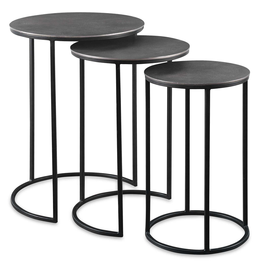 Erik Metal Nesting Tables Set/3