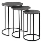 Erik Metal Nesting Tables Set/3
