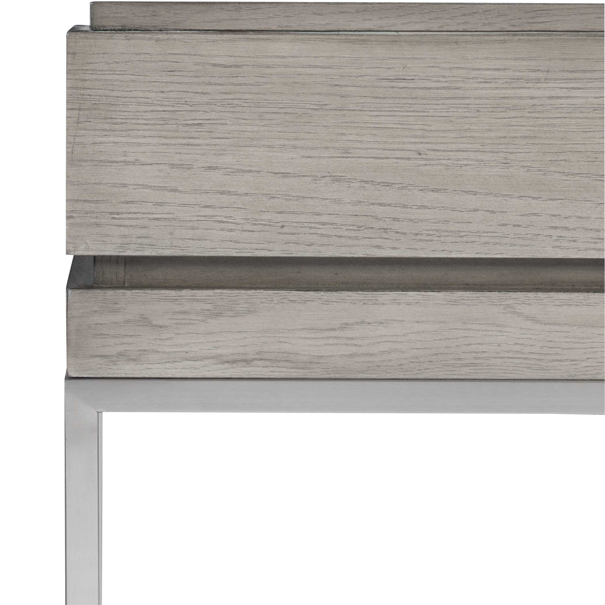 Kamala Gray Oak Console Table