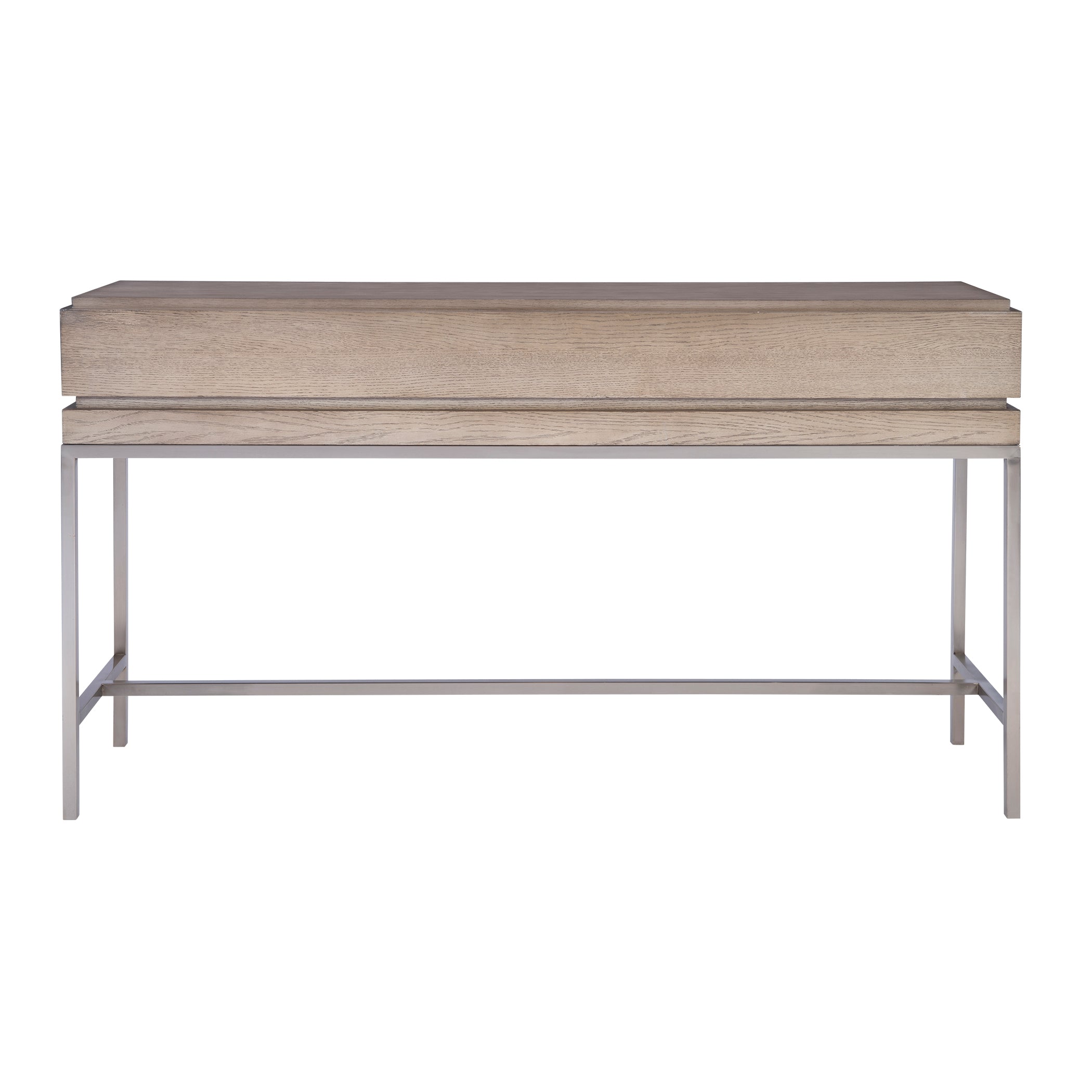 Kamala Gray Oak Console Table