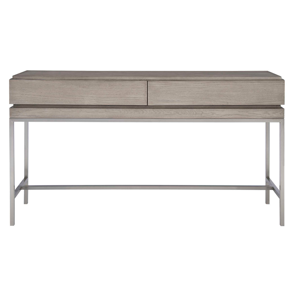 Kamala Gray Oak Console Table
