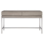 Kamala Gray Oak Console Table