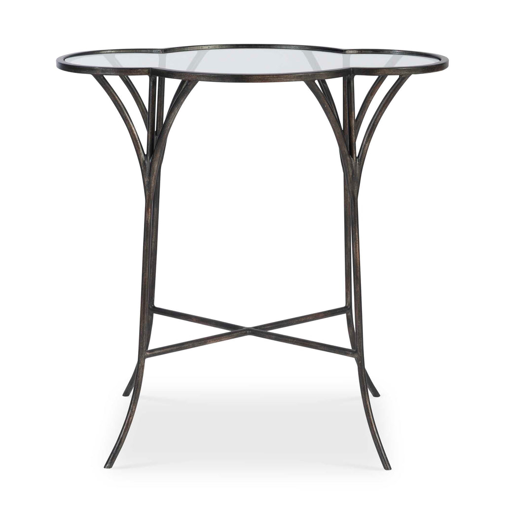 Adhira Glass Accent Table