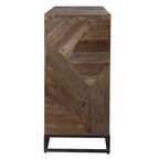Evros Reclaimed Wood 2 Door Cabinet