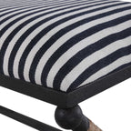 Braddock Striped Bench