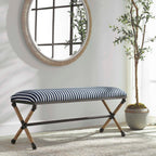 Braddock Striped Bench