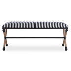 Braddock Striped Bench