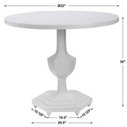 Kabarda White Foyer Table