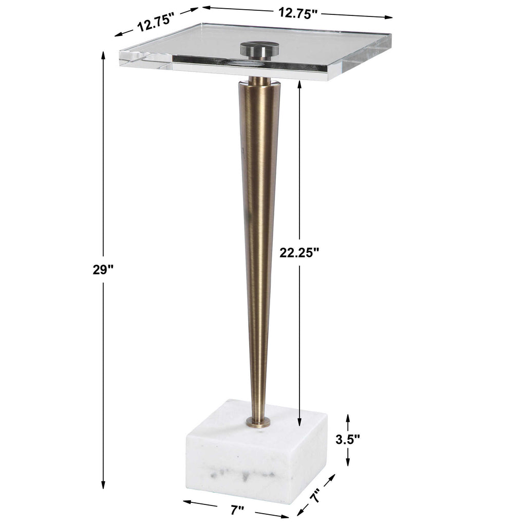 Campeiro Brass Drink Table