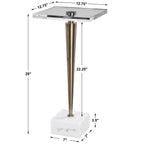 Campeiro Brass Drink Table