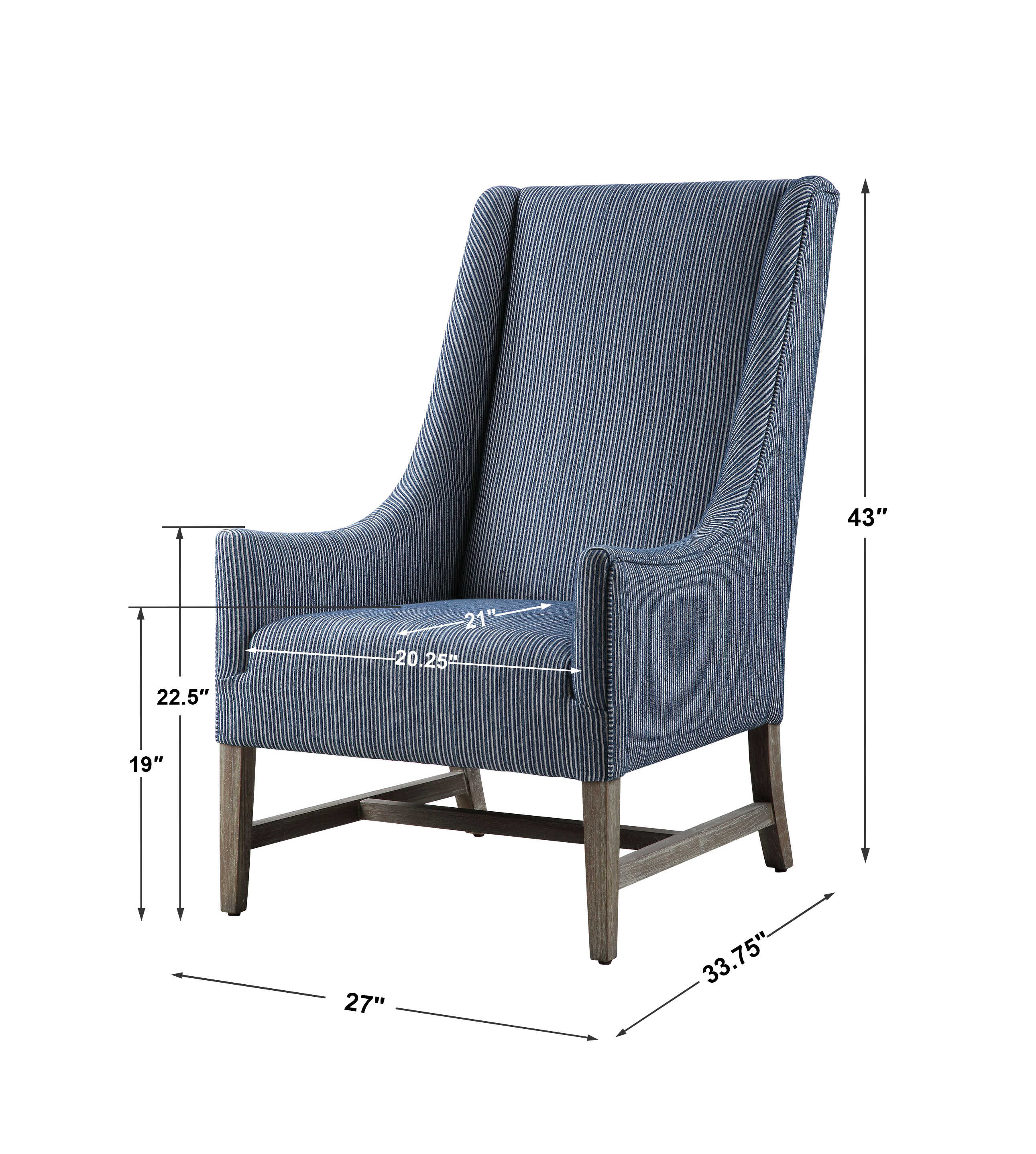 Galiot Wingback Accent Chair