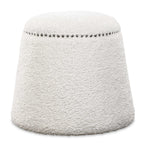 Gumdrop White Ottoman