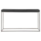 Jase Black Concrete Console Table