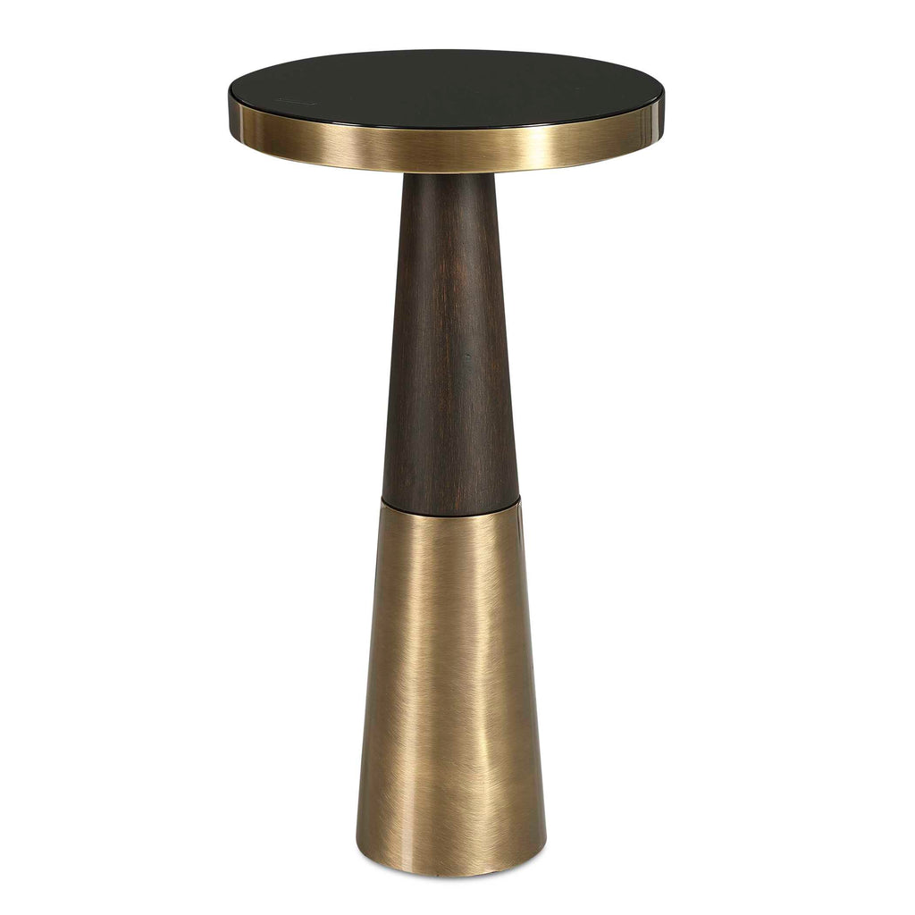 Fortier Black Accent Table