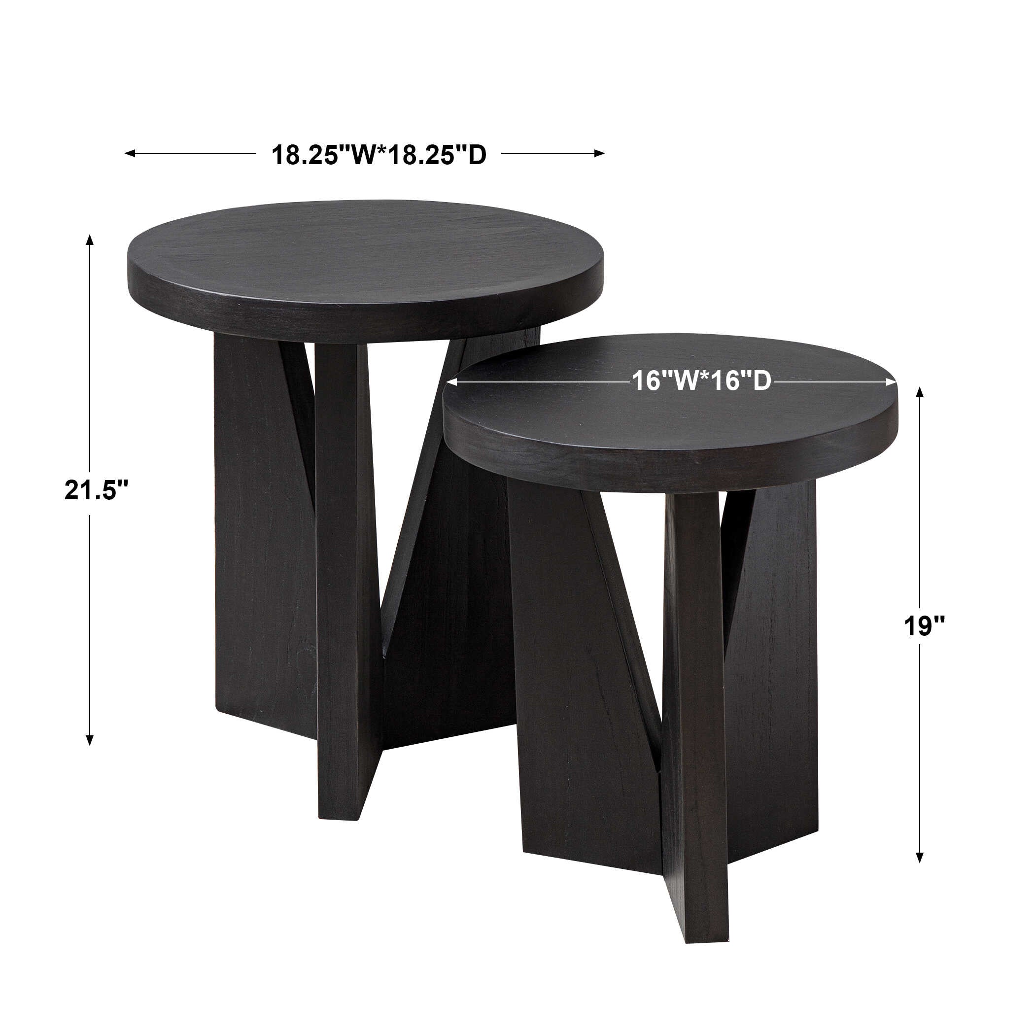 Nadette Nesting Tables Set/2