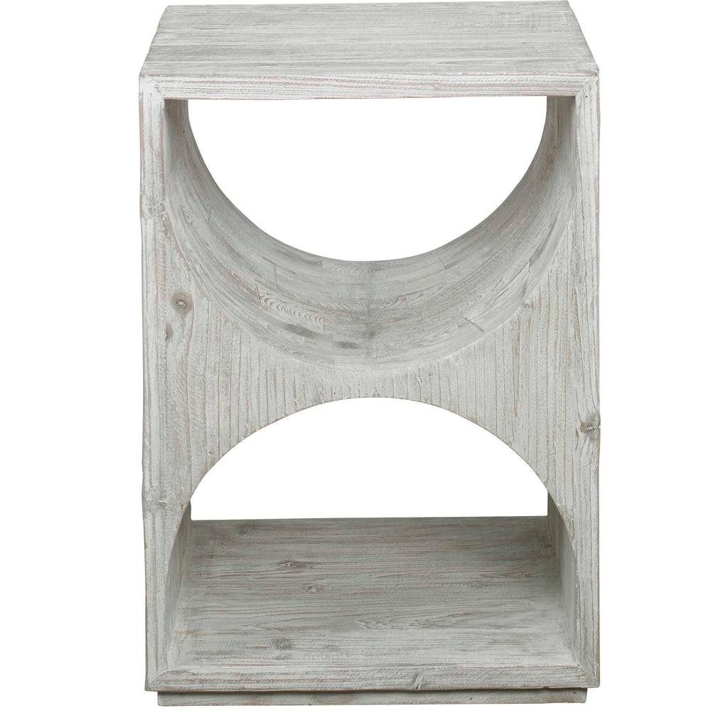Hans White Side Table