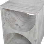 Hans White Side Table