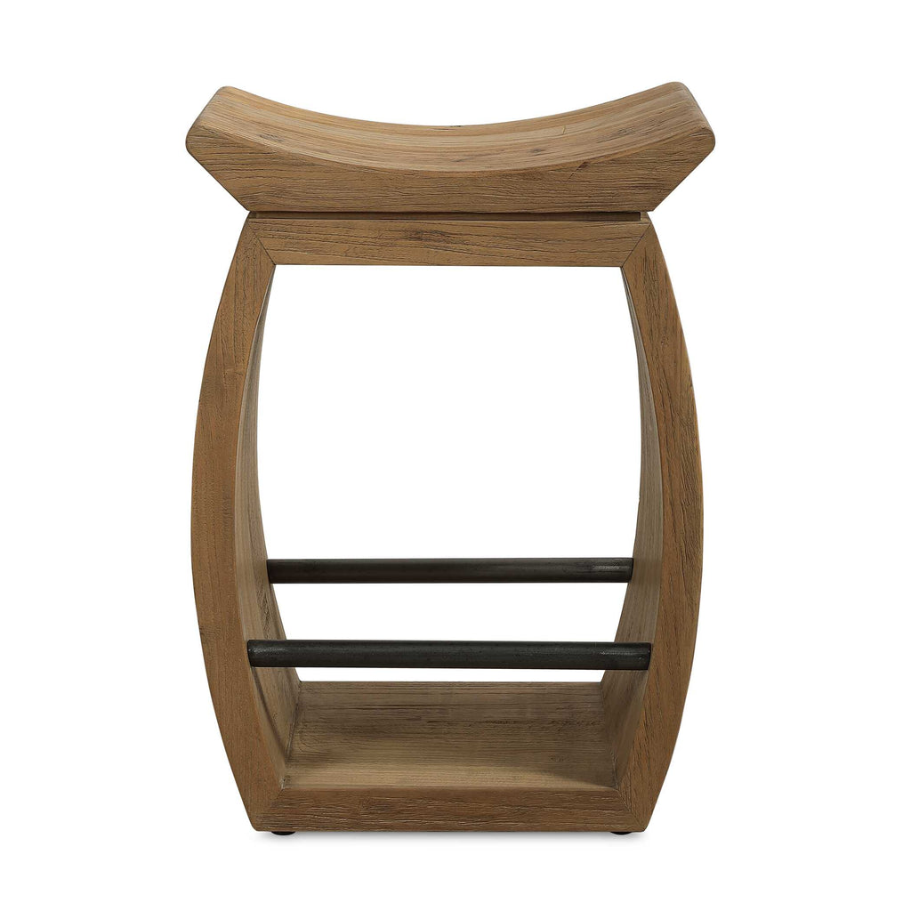 Connor Modern Wood Counter Stool