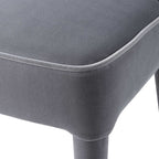 Brie Armless Chair Gray Set Of 2