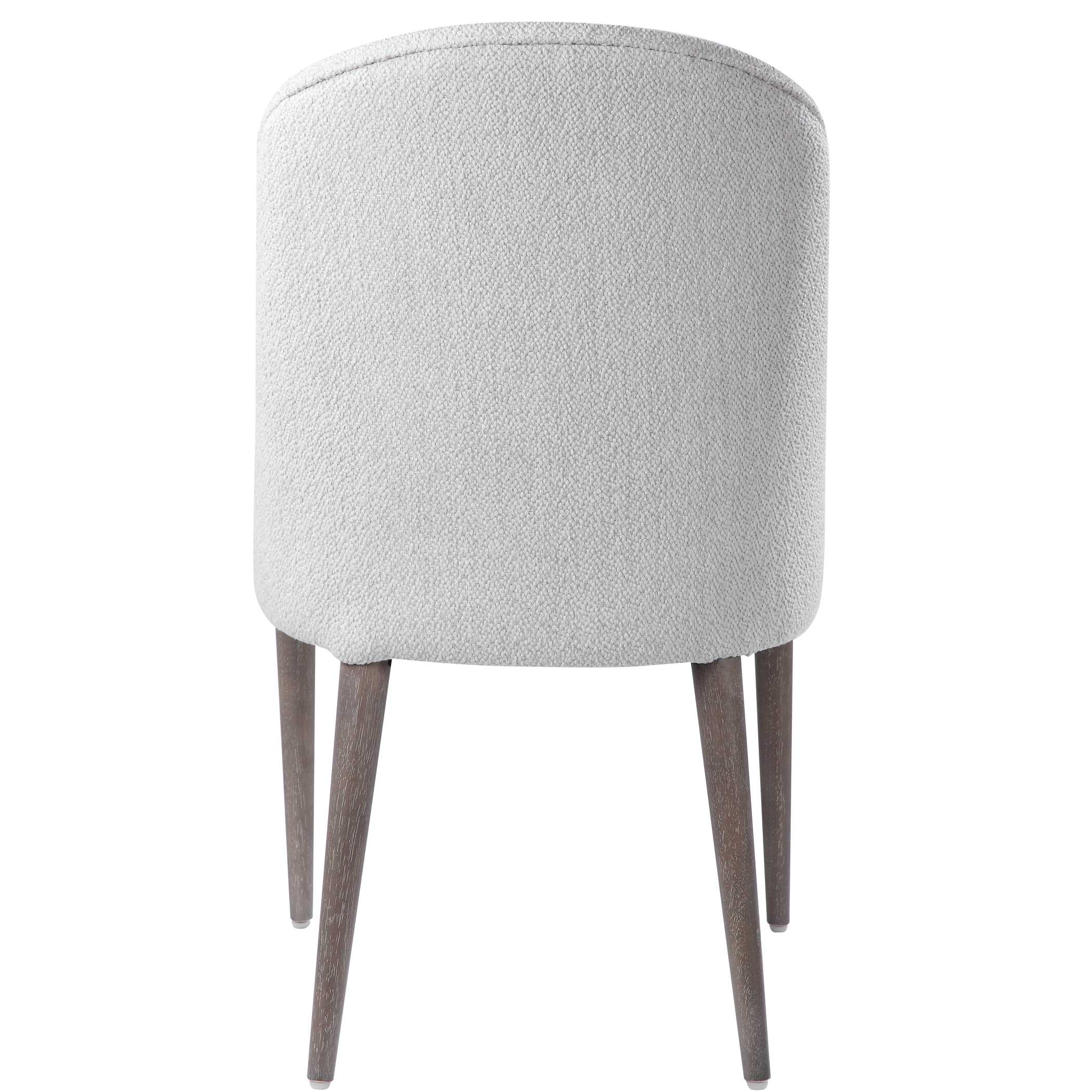 Brie Armless Chair White Set Of 2