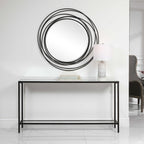 Hayley Black Console Table