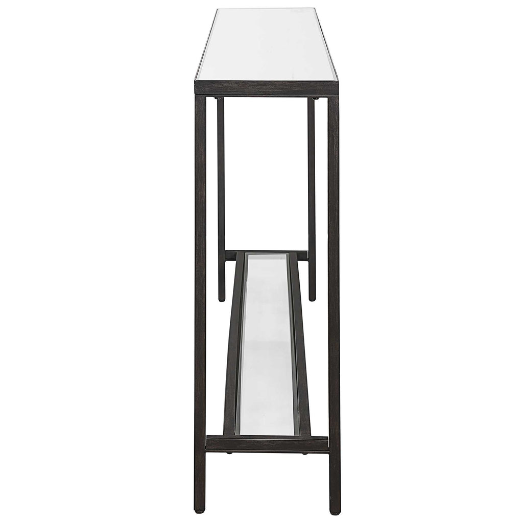 Hayley Black Console Table