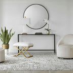 Hayley Black Console Table