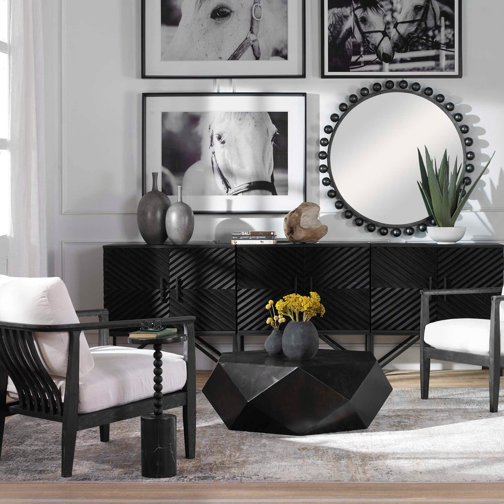 Volker Small Black Coffee Table
