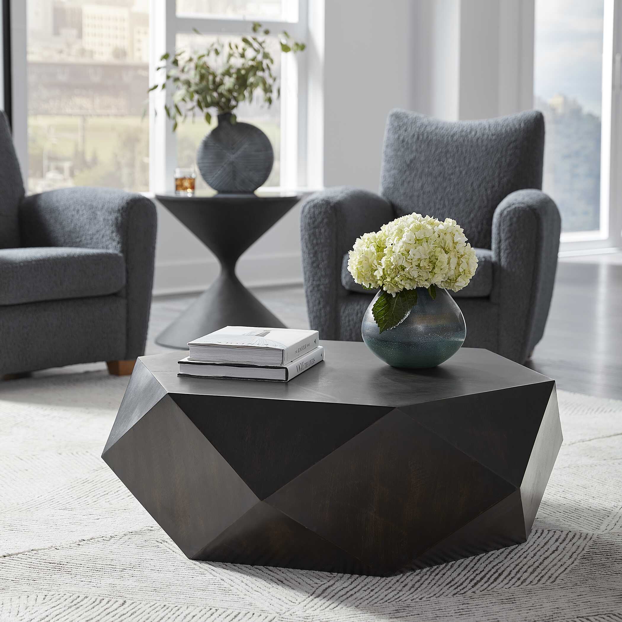 Volker Small Black Coffee Table