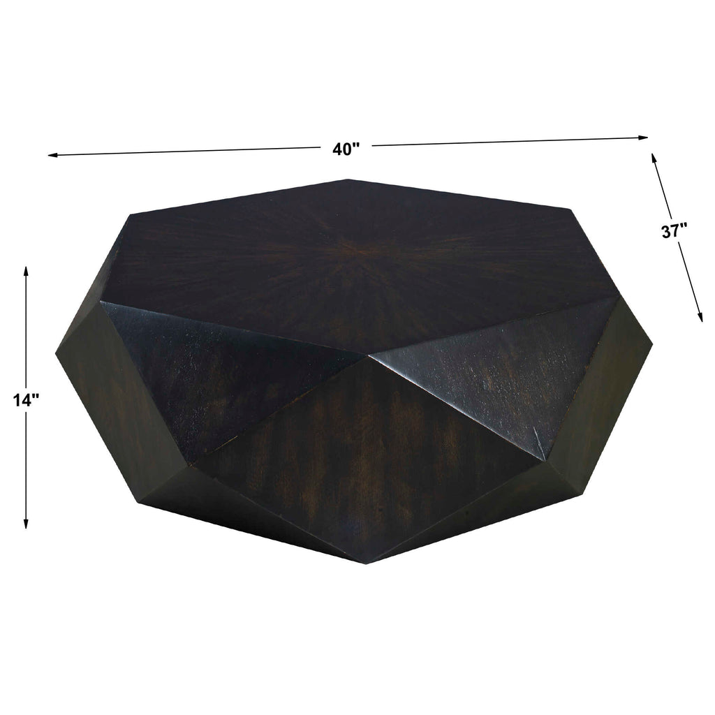 Volker Small Black Coffee Table