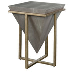 Bertrand Shagreen Accent Table