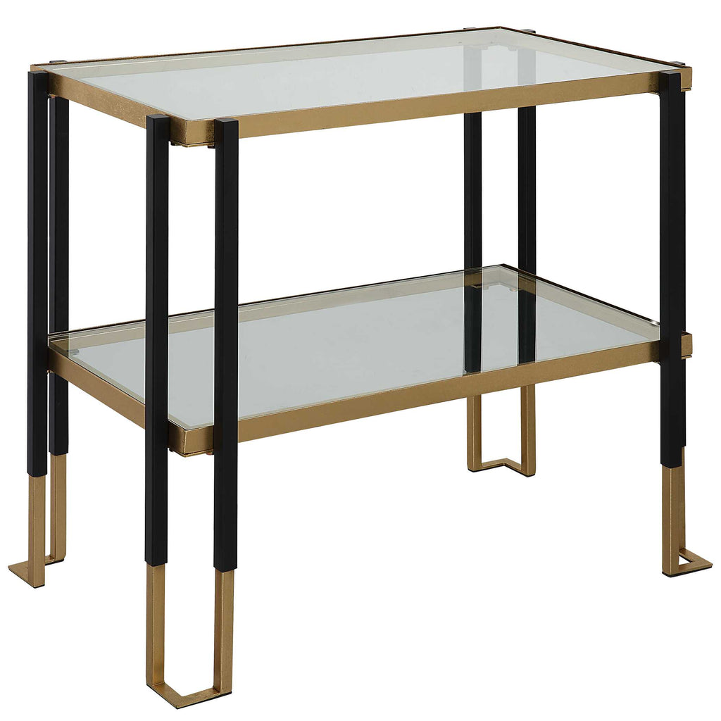Kentmore Glass Side Table
