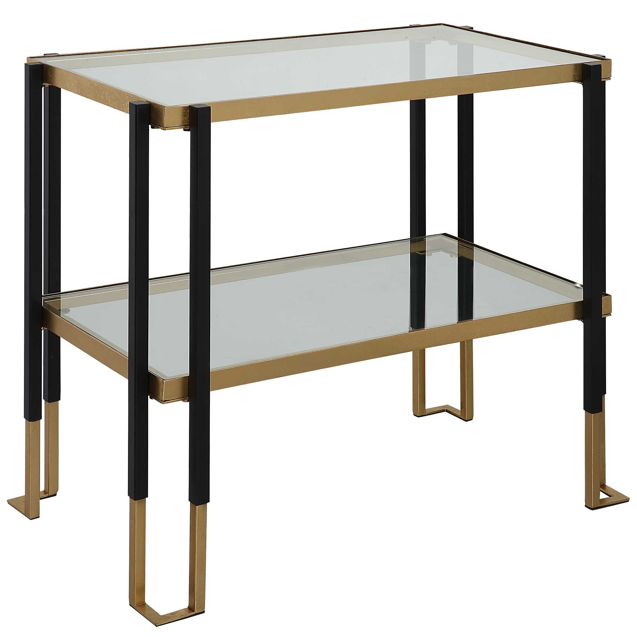 Kentmore Glass Side Table