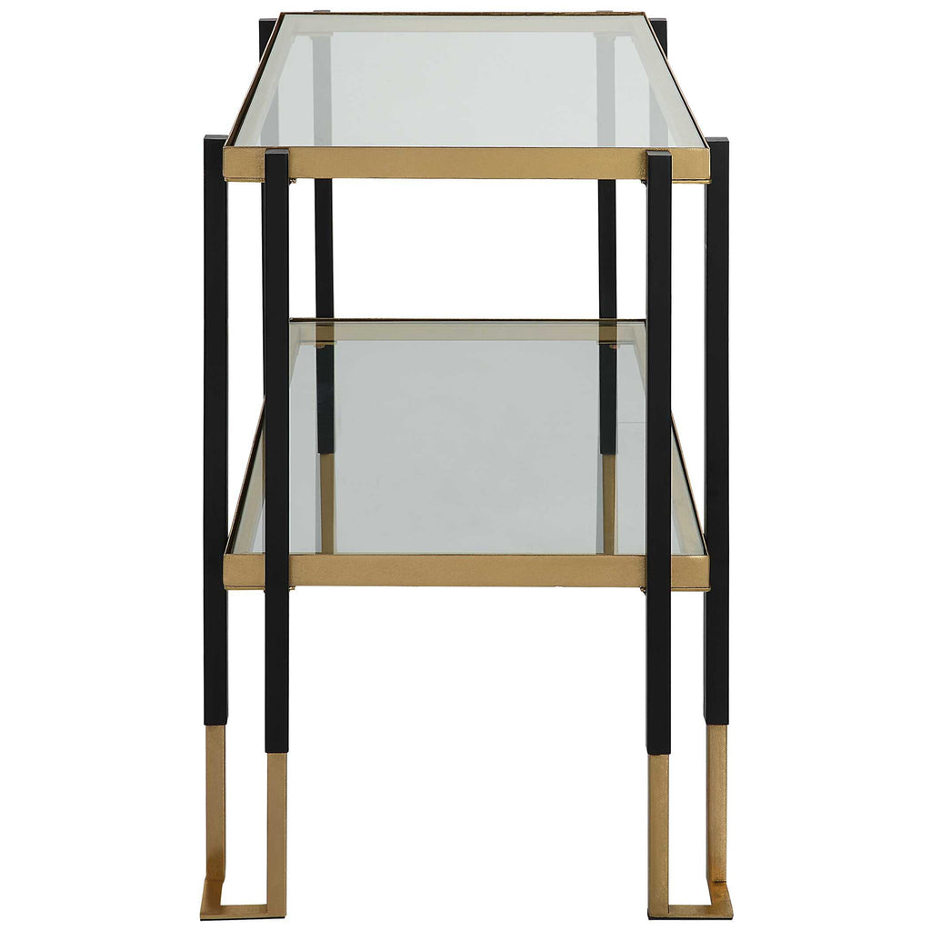 Kentmore Glass Side Table