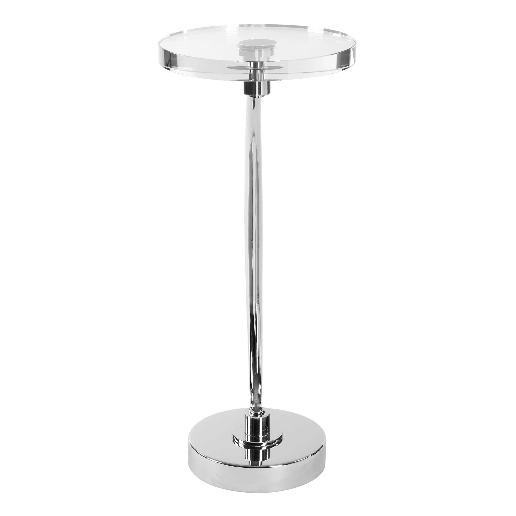 Waveney Nickel Drink Table
