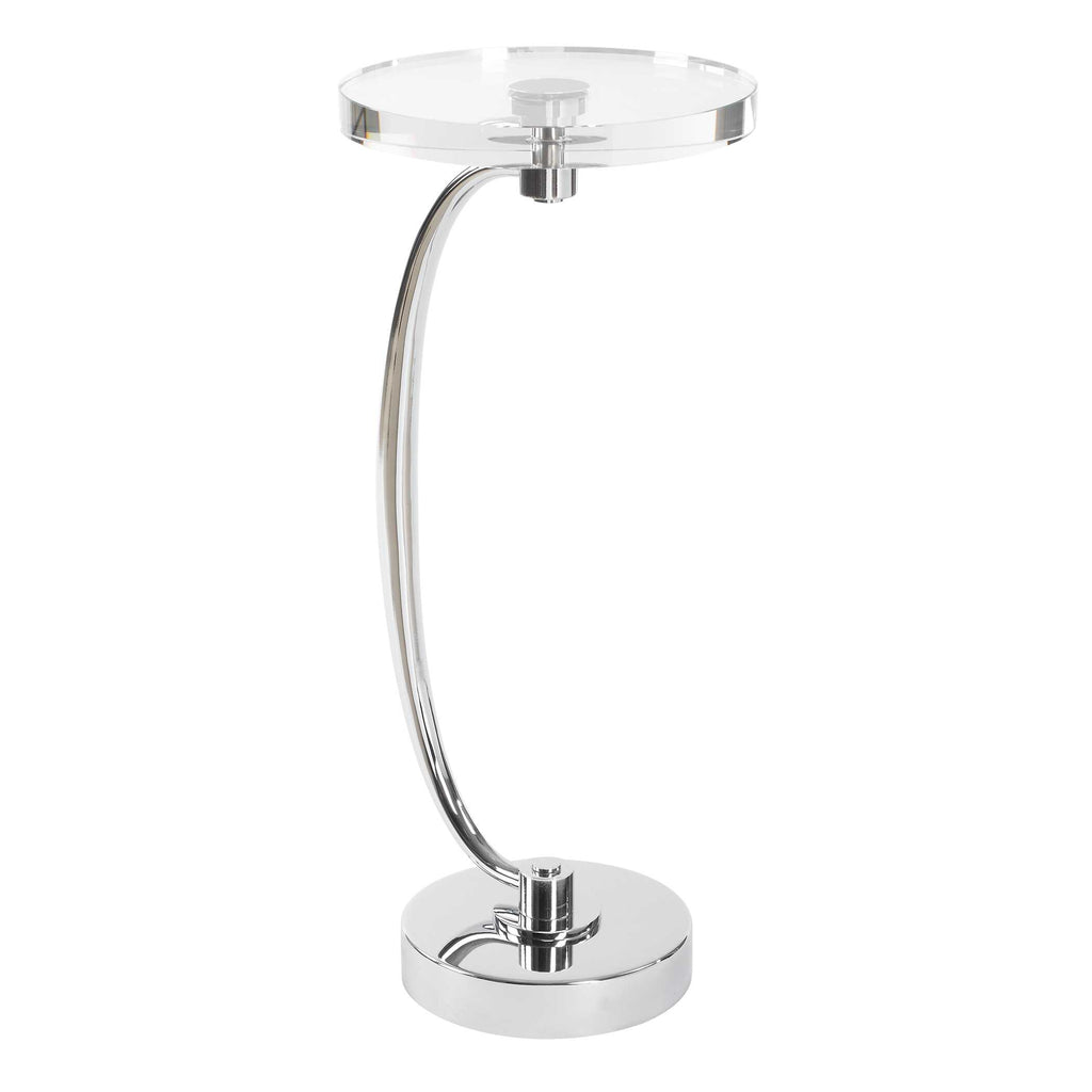 Waveney Nickel Drink Table