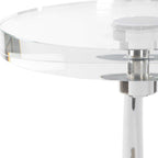 Waveney Nickel Drink Table