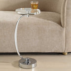 Waveney Nickel Drink Table