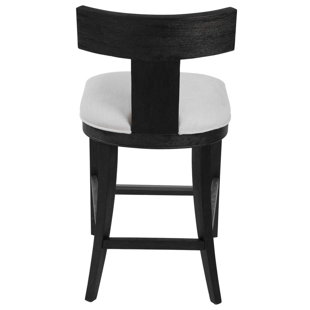 Idris Modern Wood Counter Stool