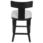 Idris Modern Wood Counter Stool