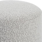 Avila Light Gray Ottoman