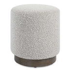 Avila Light Gray Ottoman