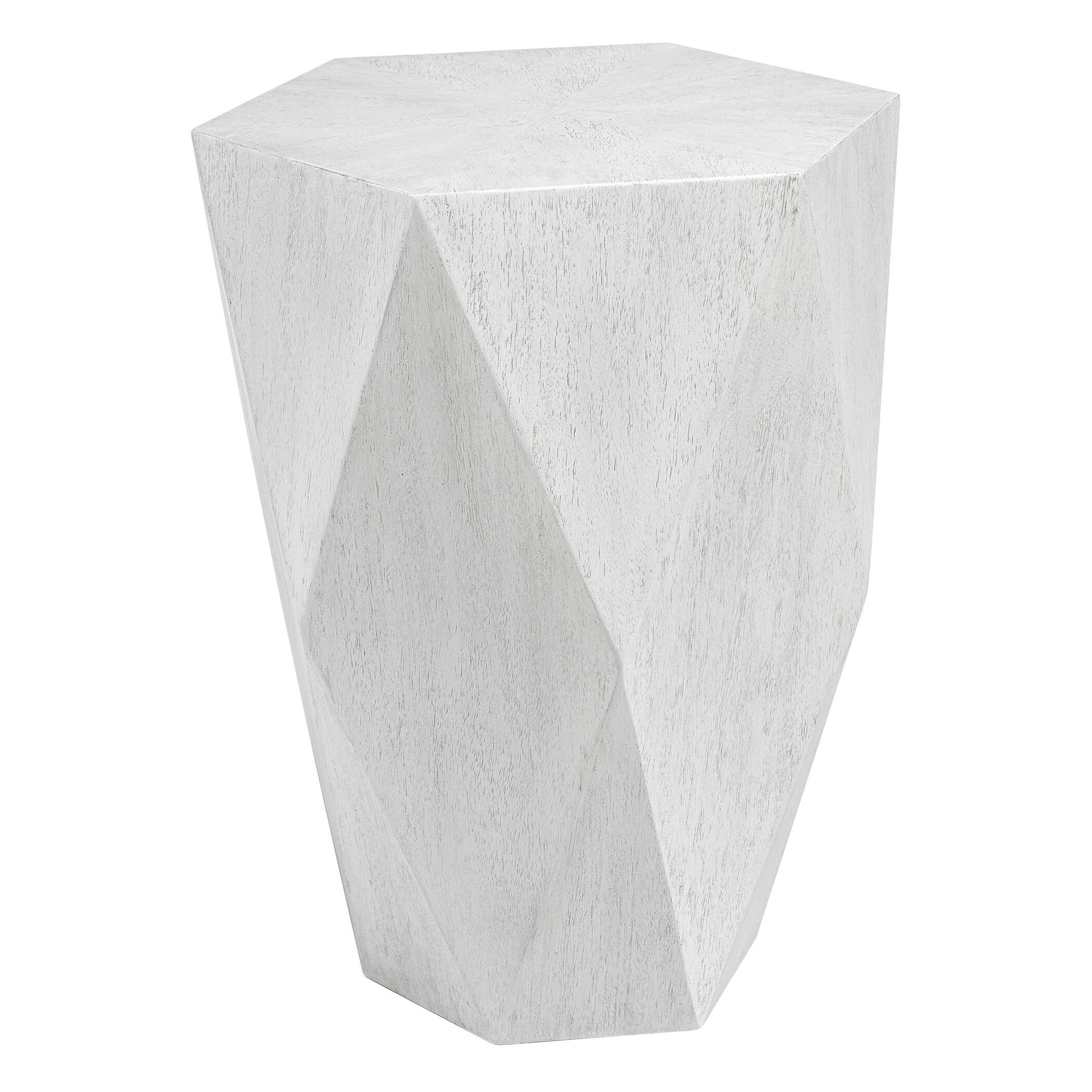 Volker White Side Table