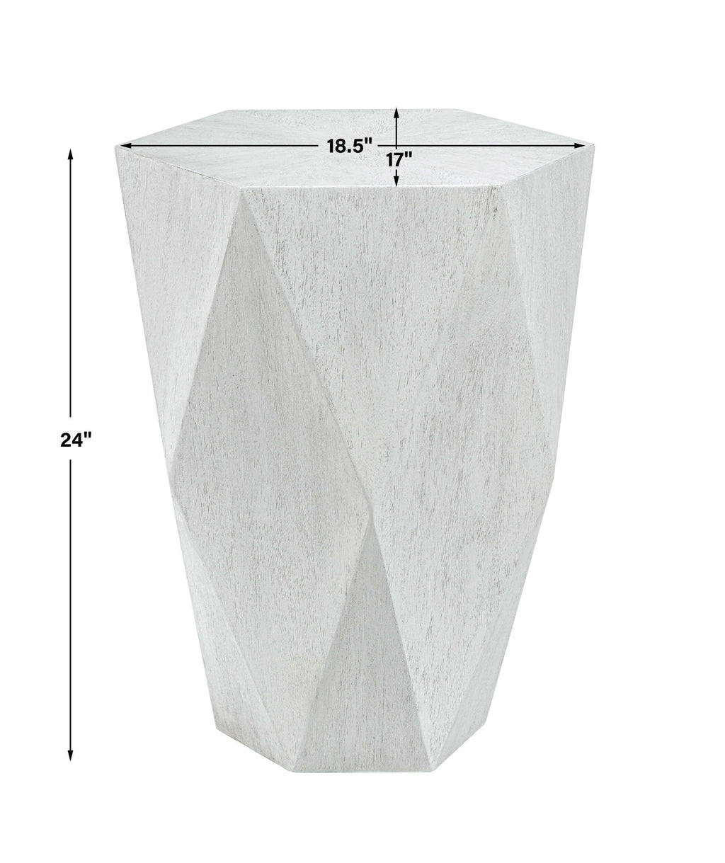 Volker White Side Table