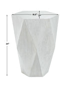 Volker White Side Table