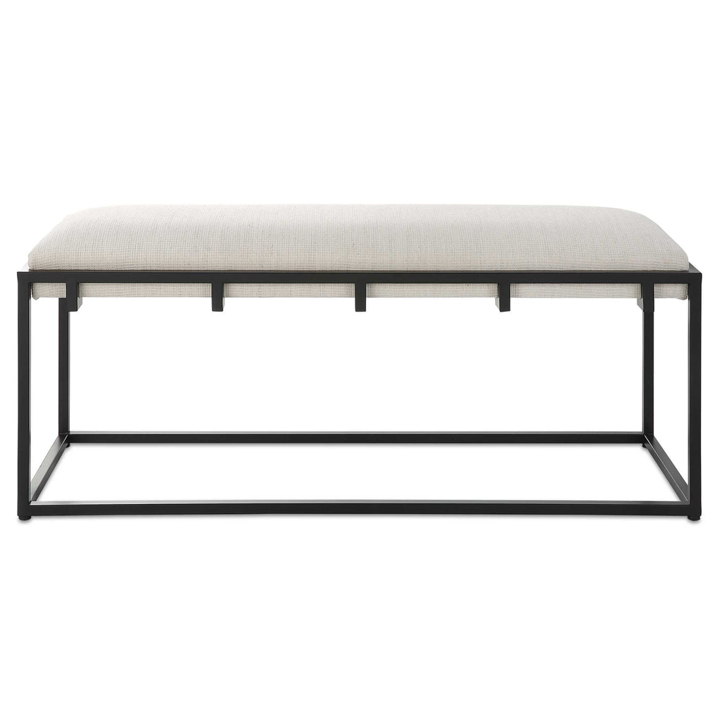 Paradox Iron & Fabric Bench