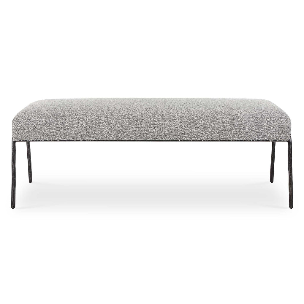 Jacobsen Modern Gray Bench