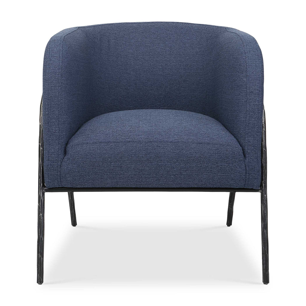 Jacobsen Denim Barrel Chair