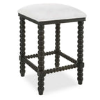 Pryce Black Backless Counter Stool